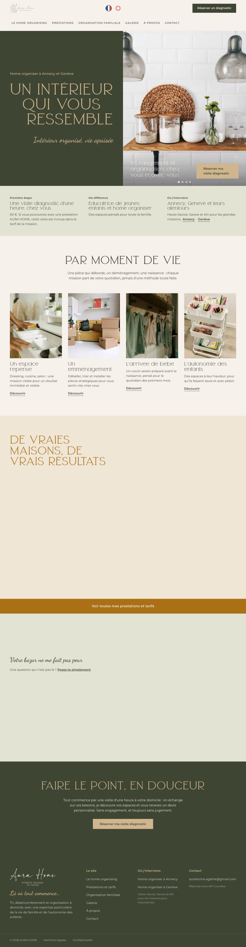 Voir l'étude de cas : AURA HOME