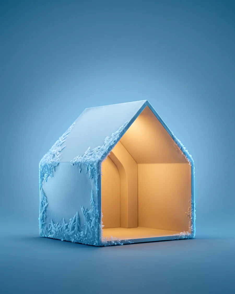 Warm inside, while it freezes out