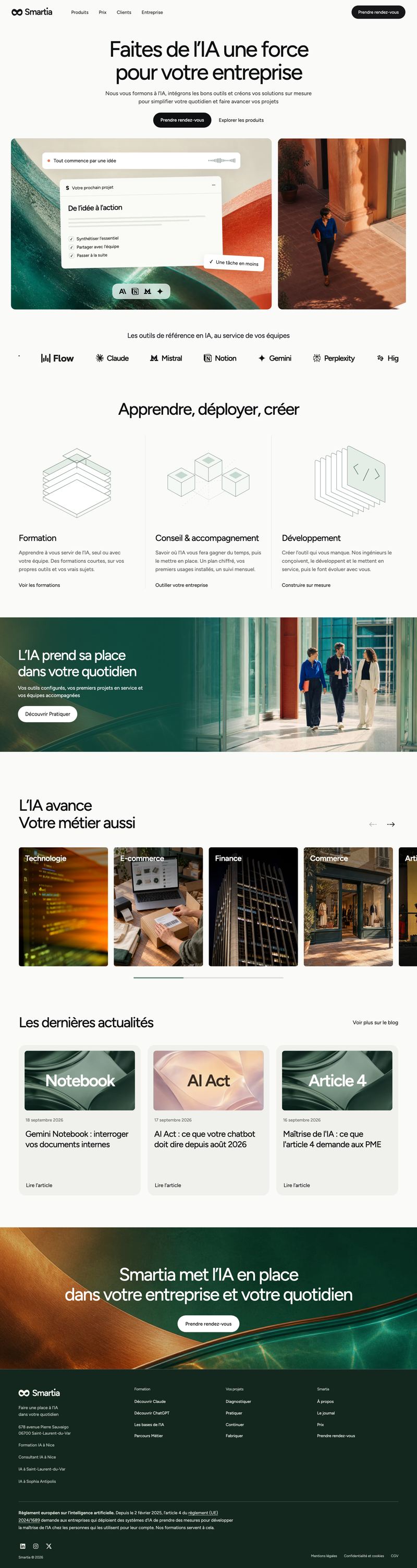 Voir l'étude de cas : Smartia